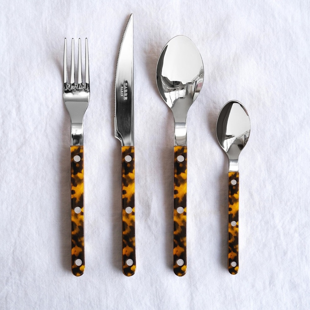 Sabre Tortoise Cutlery Set - Picture 2 of 5